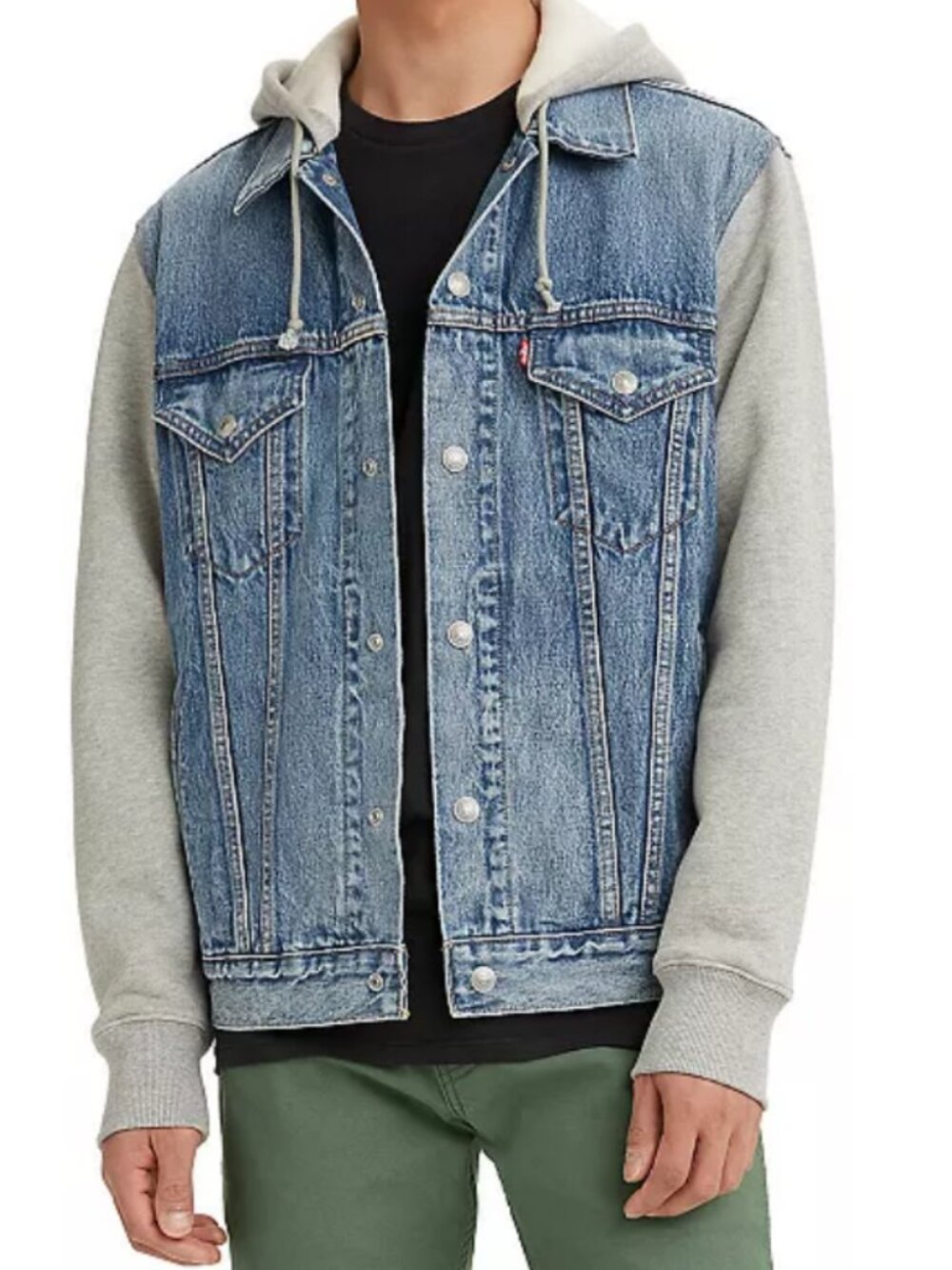 Men's Levi's Hybrid Hoodie Trucker Jacket